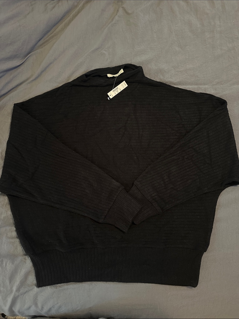 Madewell Mockneck Dolman-Sleeve Top